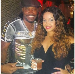 Chris Gayle became father of a baby girl